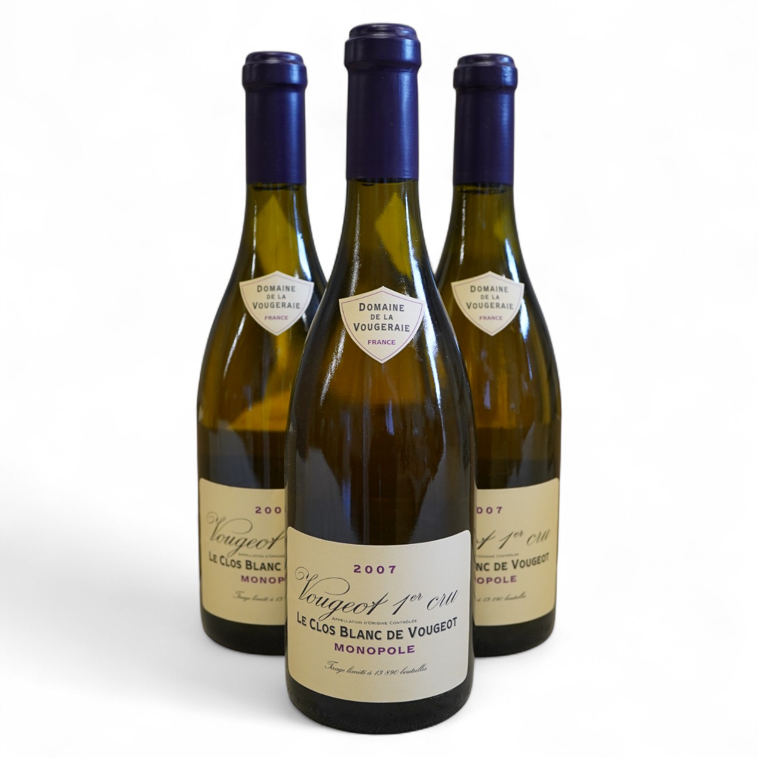 Domaine de la Vougeraie, 'Le Clos Blanc de Vougeot, Monopole', 2007
